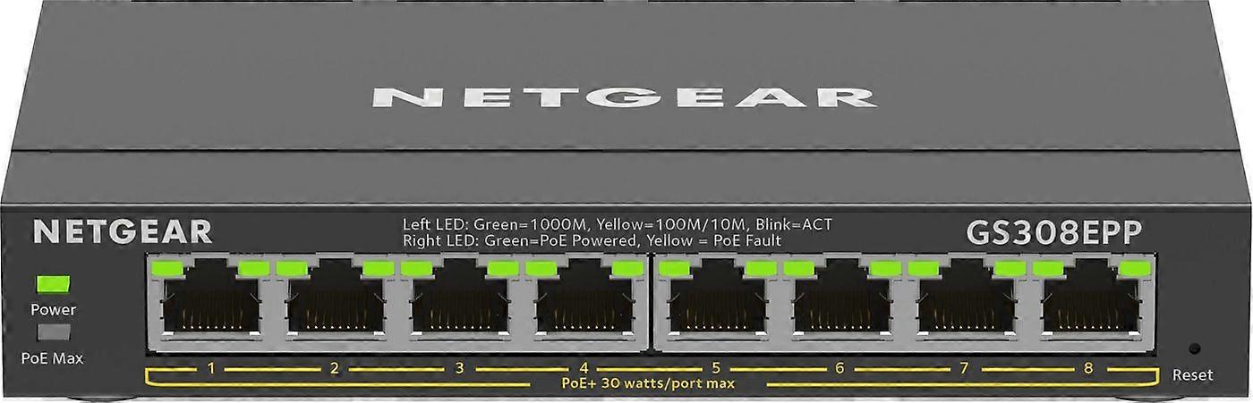 Poe+ Gs308epp, Managed,