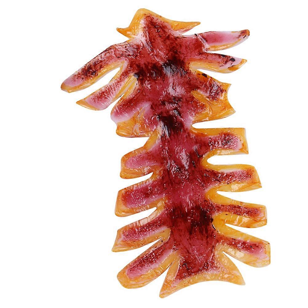 Realistic Squid Fake Food for 3Pcs Artificial Bbq Seafood Display