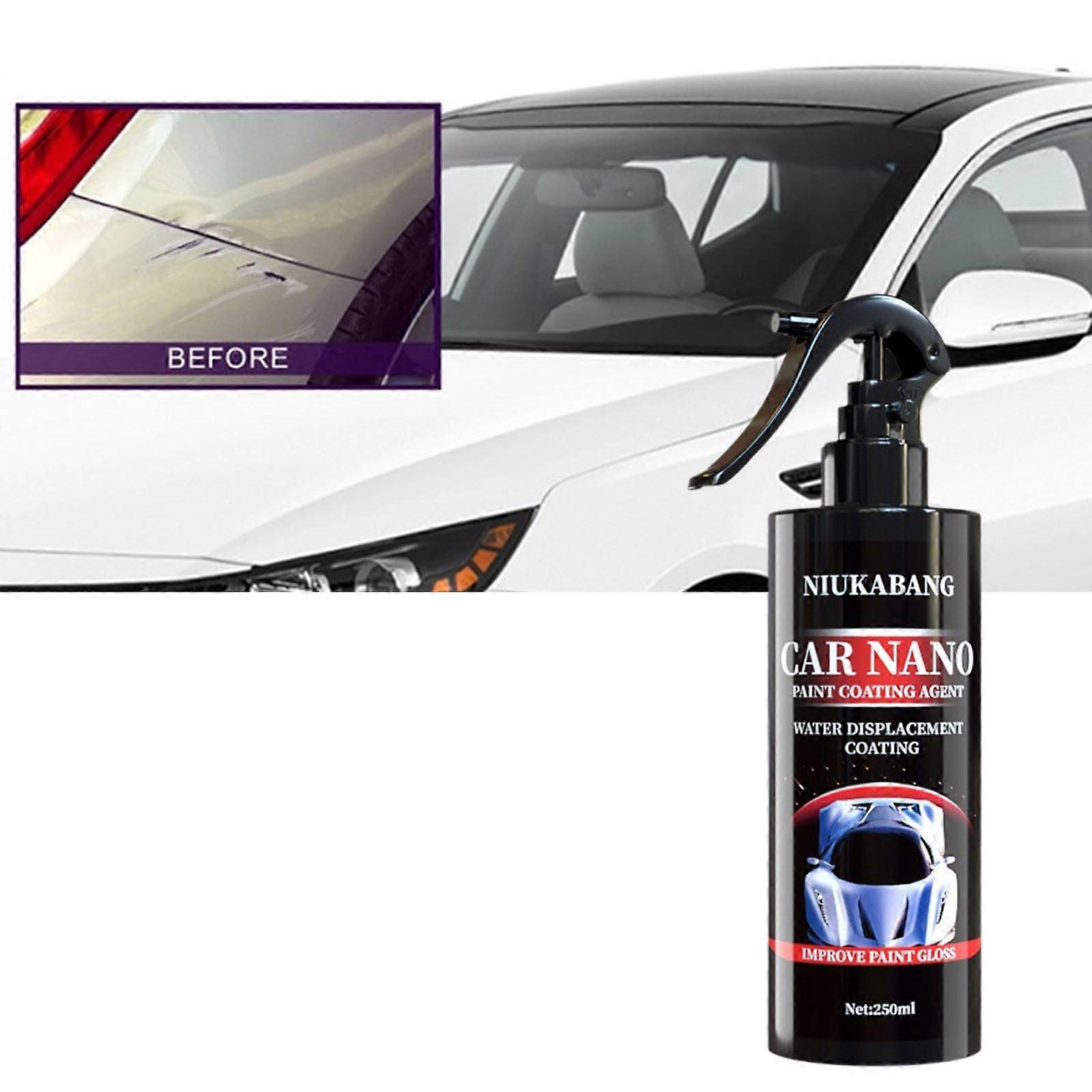vankin 2024 New Car Protection Spray Coating, High Gloss, Scratch Resistant, Waterproof Wax Spray (250ml) - Easy to Maintain