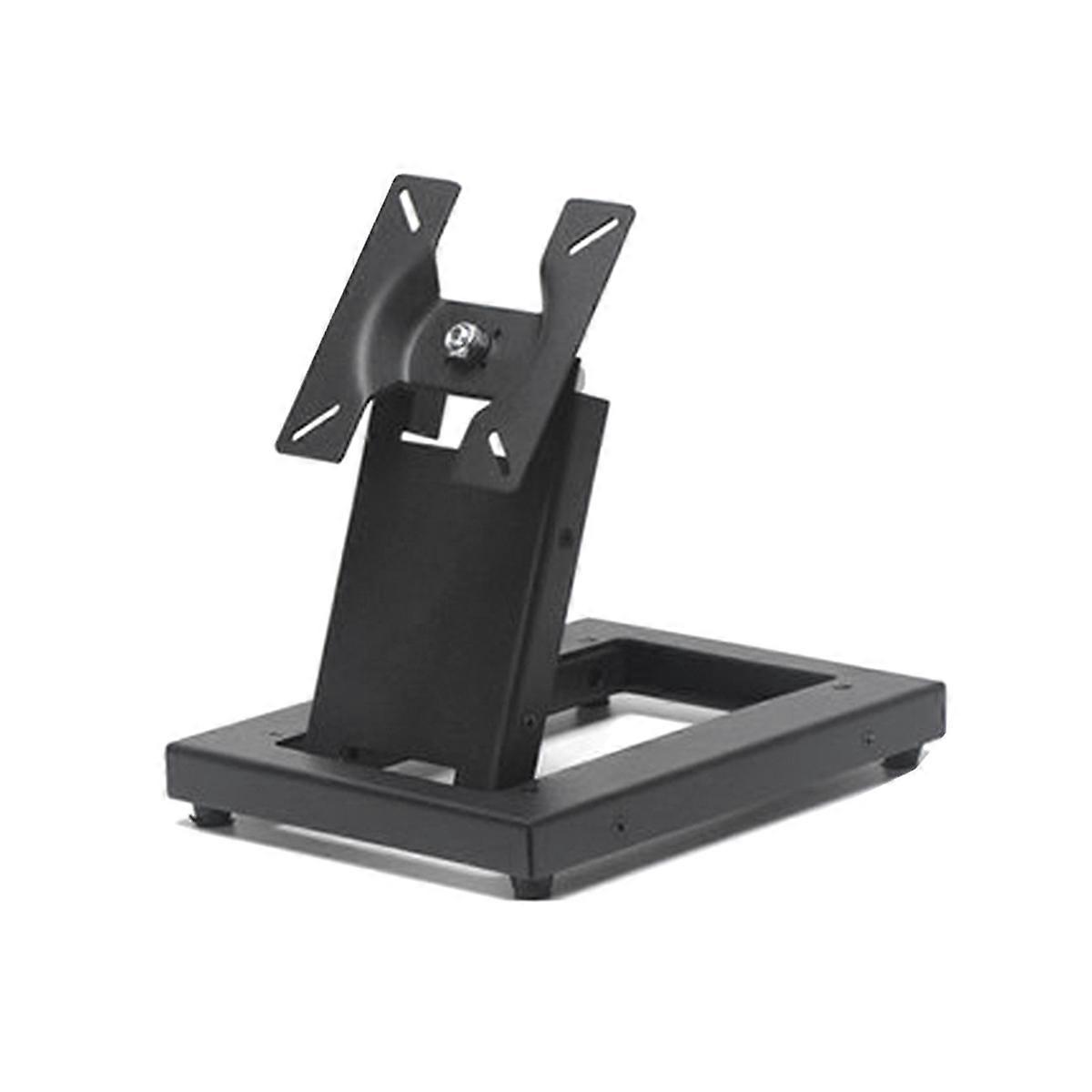 360 Rotatable 10-30inch Touch Screen Desktop Mount Swivel TV Stand and Small Screen Bracket Holder for Enhanced Viewing
