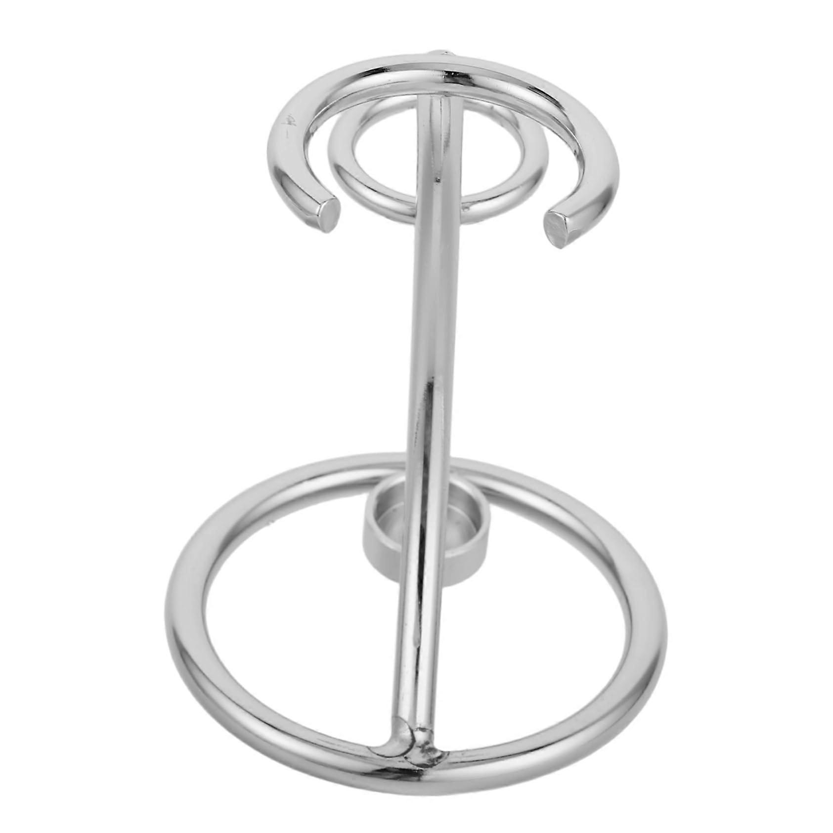 Bathroom Organizer Metal Shaving Brush Holder Stand For Toothbrushes And Makeup Brushes, Countertop Vanity Storage