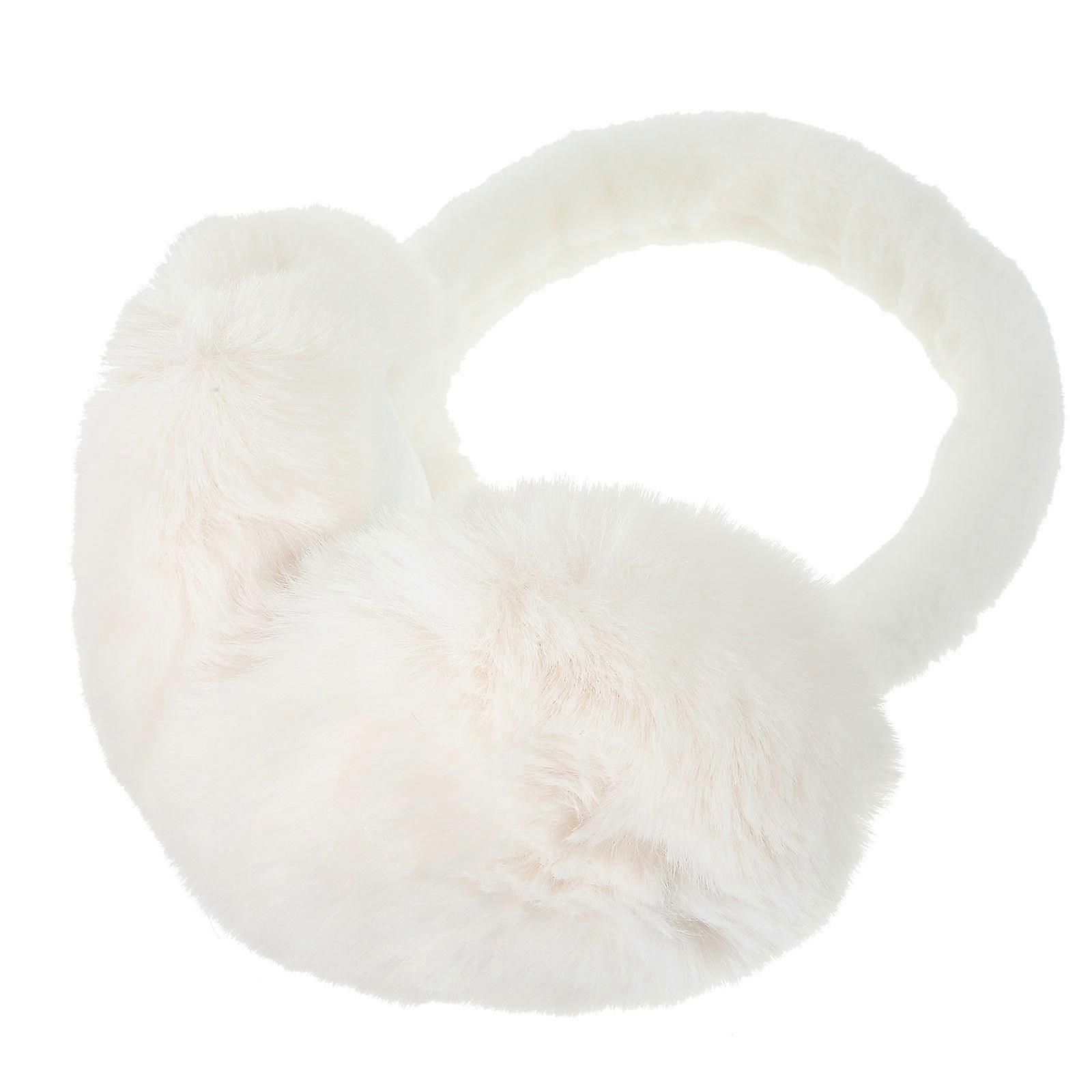 Plush Earmuff Headband for Protection Use 2Pcs Warm Winter