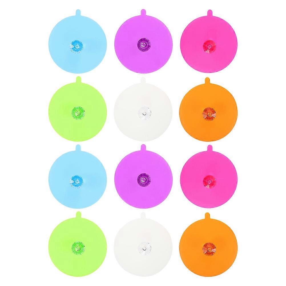 Reusable Silicone Coffee Mug Lid for 48Pcs Assorted Dustproof Covers
