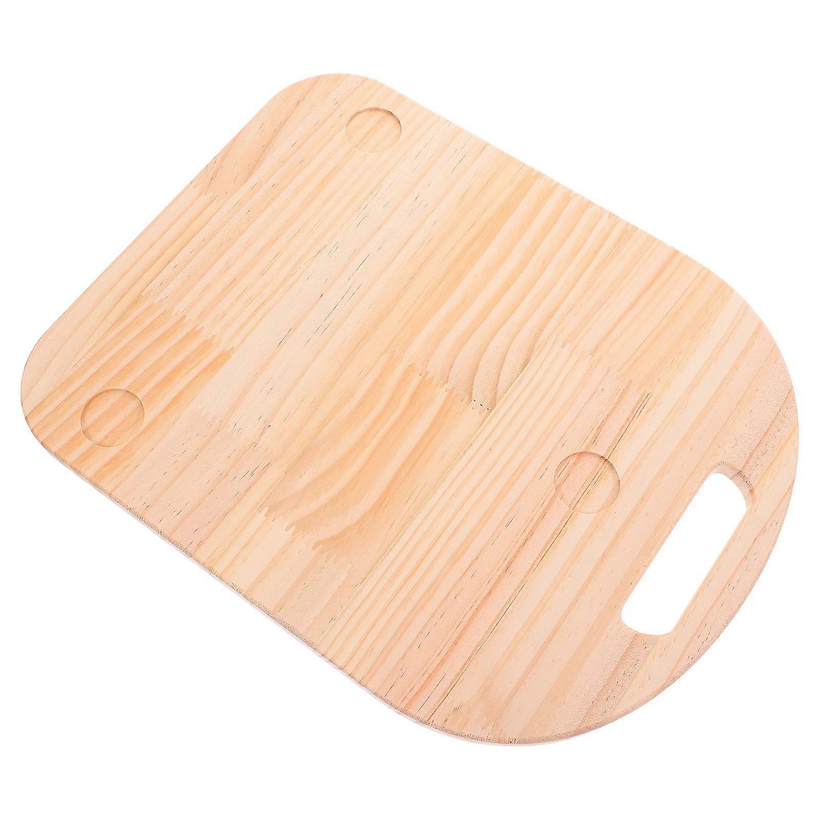 Wooden Mixer Stability Pad Anti-Slip Appliance Mat For Kitchen Use Reduces Noise And Vibration 36X28CM 2Pcs