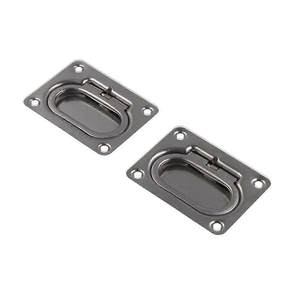 Boat Pull Flush Lift Ring Anti-Rattle Pull Flush Lift Ring Lockable Hold Down Clamp Deck Hatches