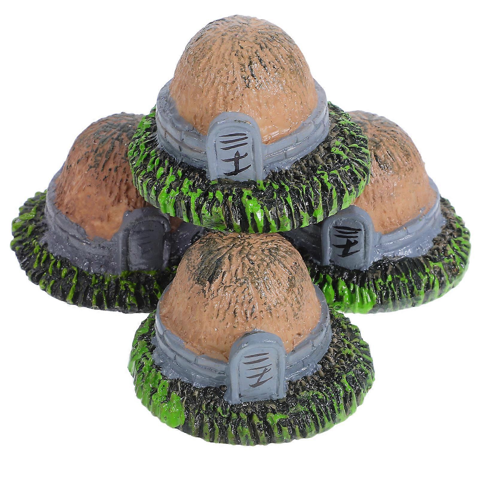 Mini Graveyard Gravestone Figurines for Sand Tray Decoration 16Pcs Pack