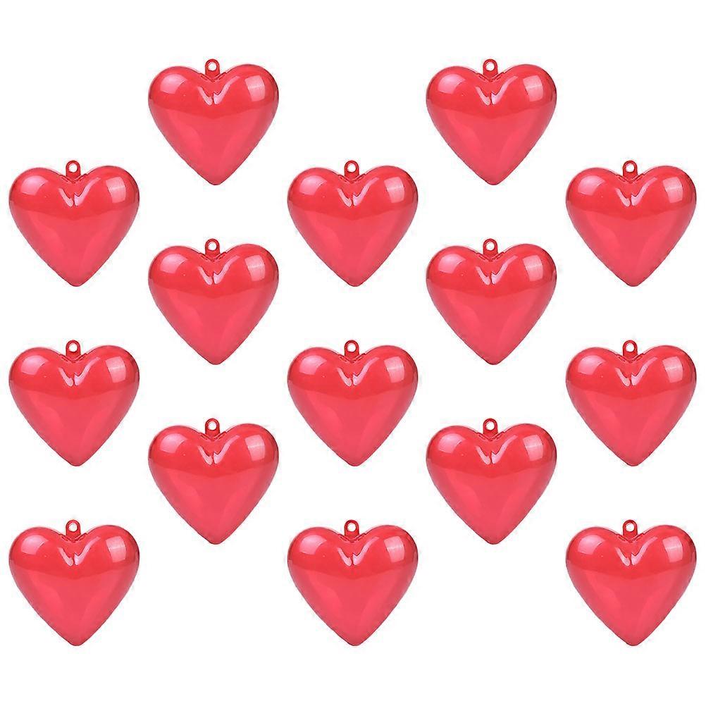 Fillable Heart Shaped Ornaments Heart Shaped Candy Boxes for Storage 45Pcs