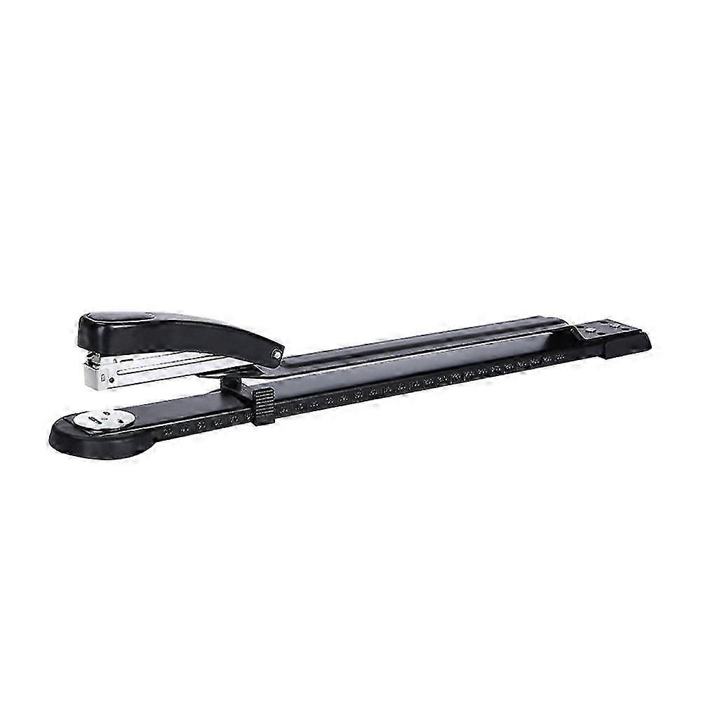 Long Arm Desk Stapler for Office Use - Multi-Function Large Stapler with Extended Reach