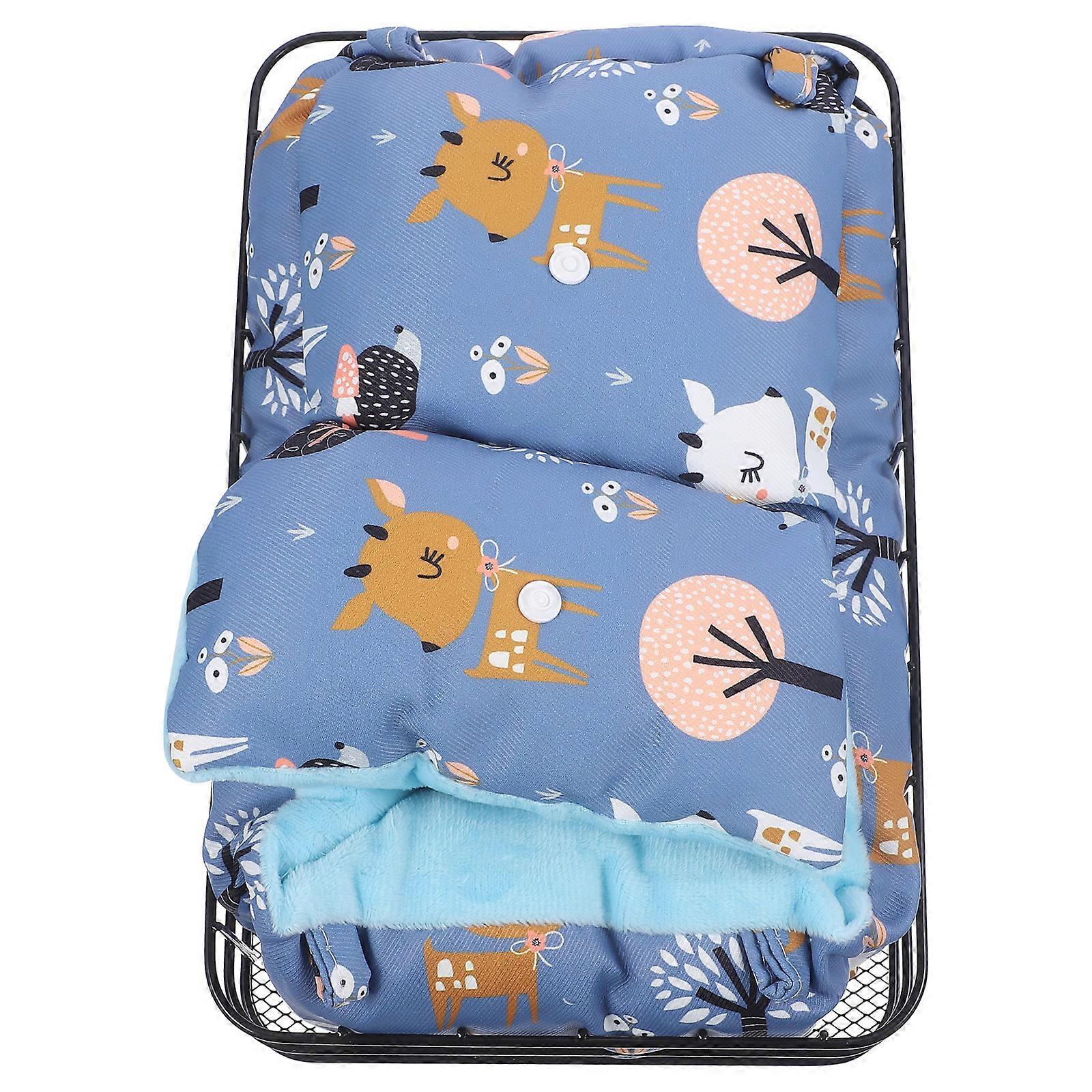 Chinchilla Bed 4 Sets For Ferrets And Guinea Pigs Indoor Sleeping Place Warm Hammock Blue