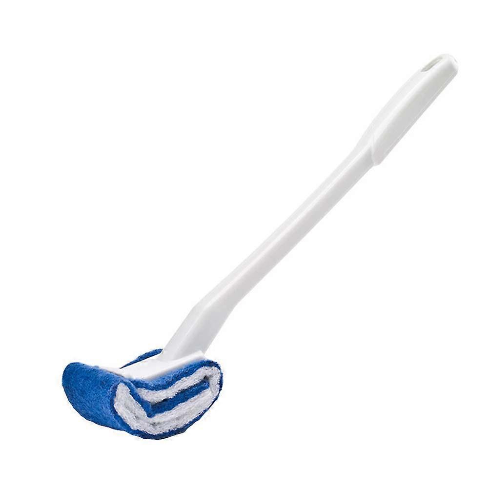 Plastic Toilet Brush Toilet Brushes for Cleaning 2Pcs Replaceable White