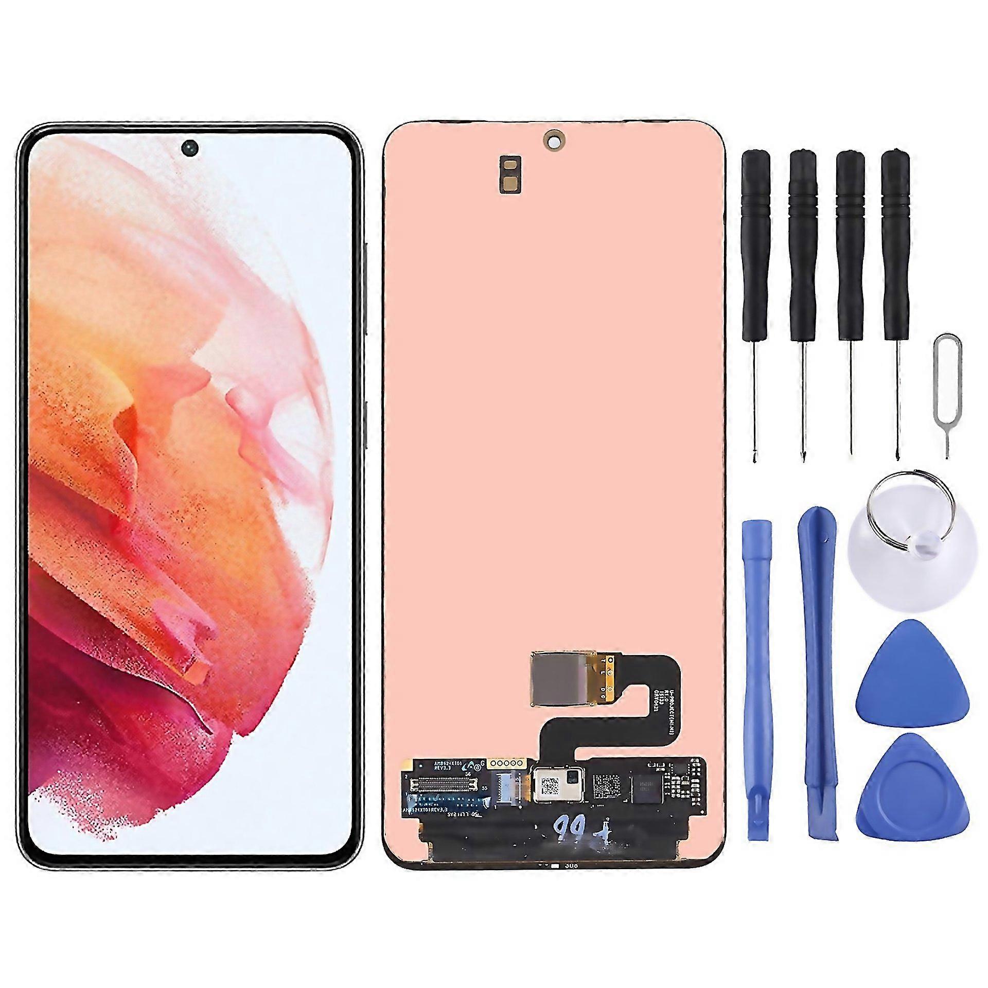 For Compatible Super Amoled Lcd Screen For Samsung Galaxy S21 5g With Digitizer Full Assembly