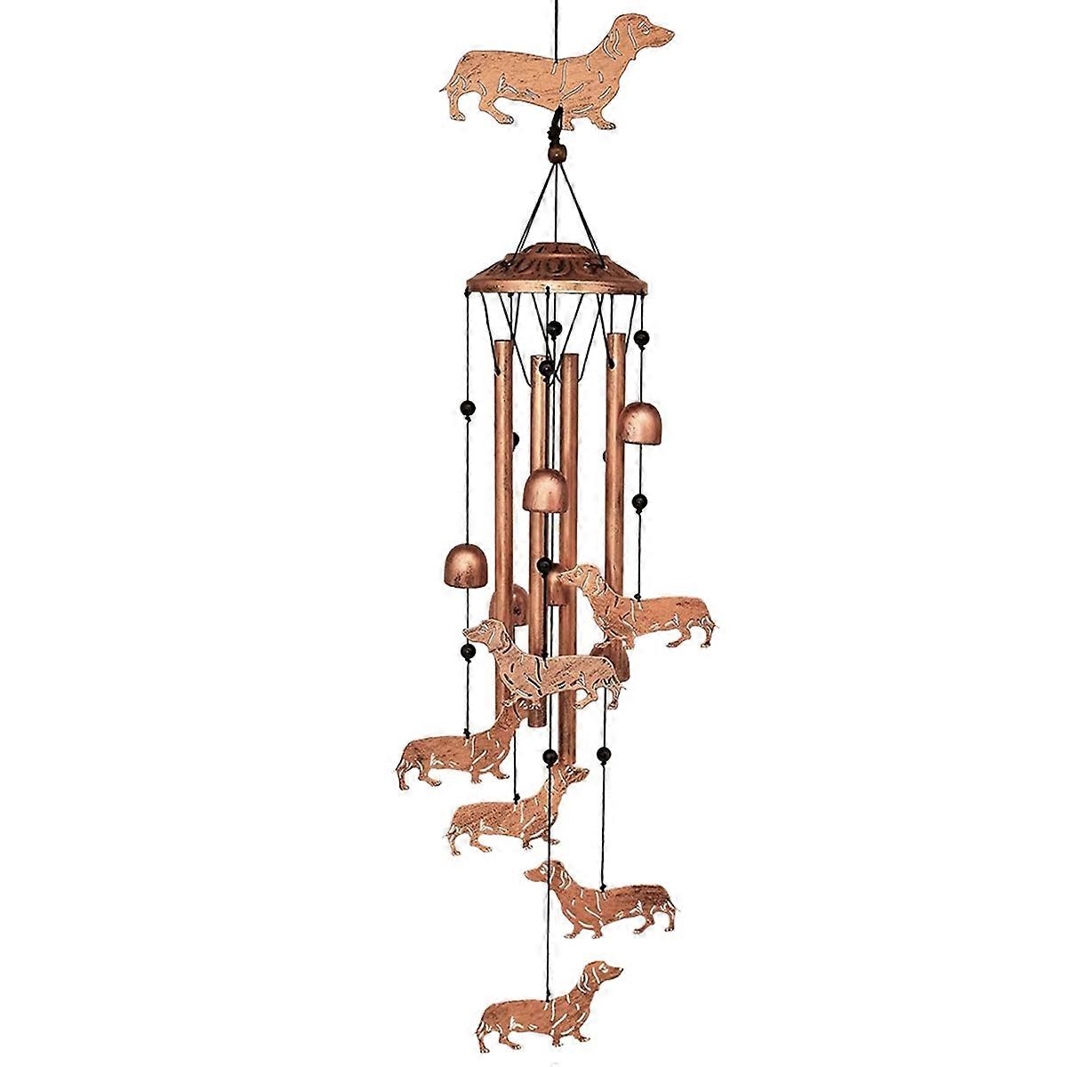 Outdoor Wind Chimes Dachshund Wind Chimes