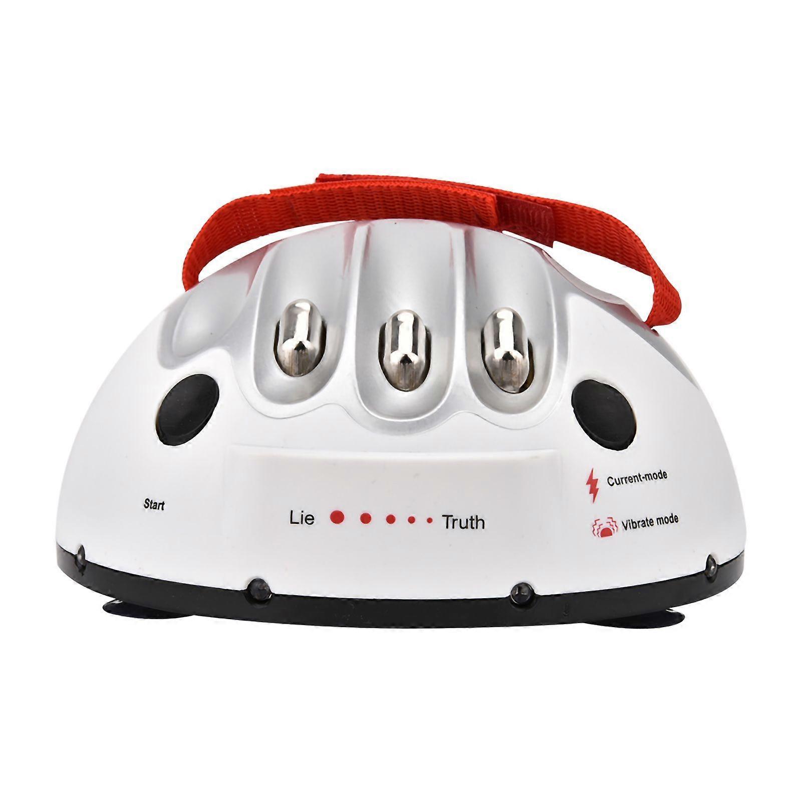 Micro Electric Shock Lie Detector Polygraph Test Finger Toy Truth Party Game Console