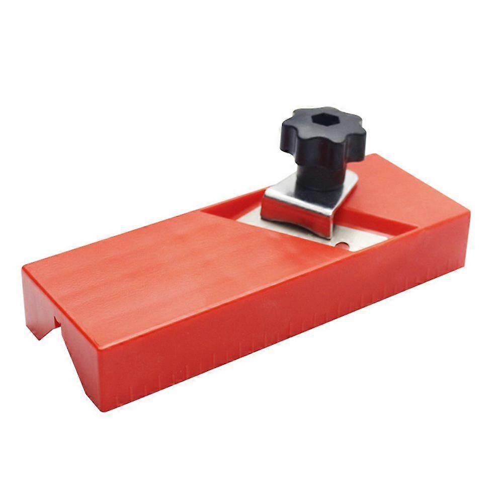 Woodworking Edge Corner Plane 45 Degree Bevel Manual Planer Chamfering and Trimming Red