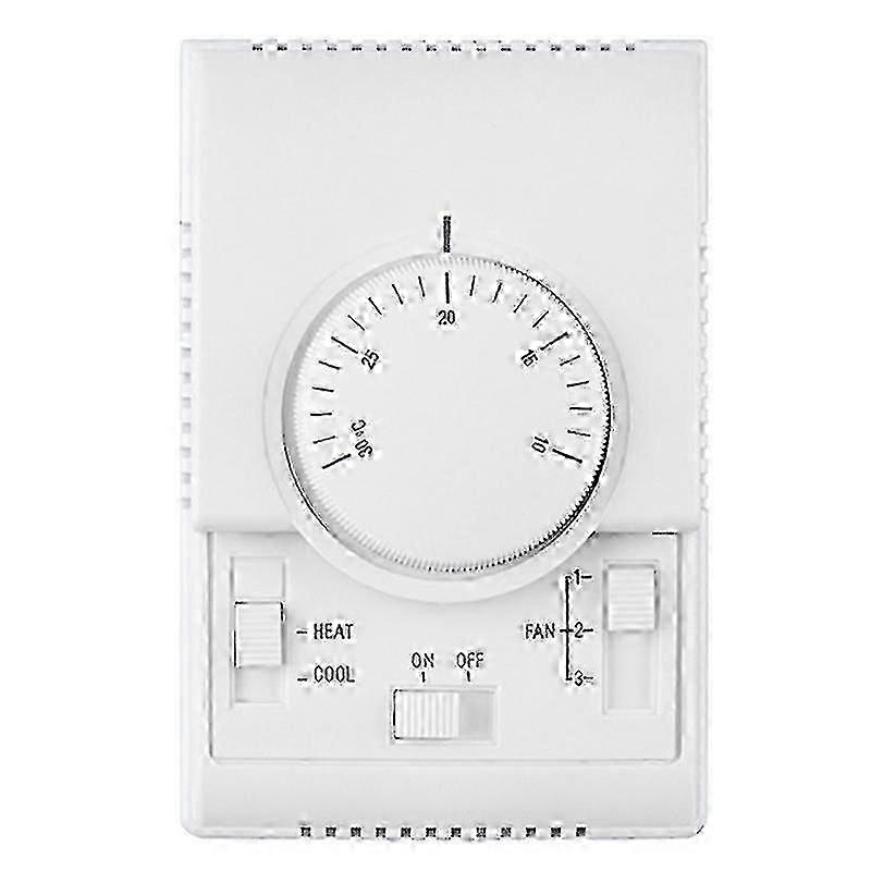 Mt01 220vac Room Mechanical Thermostat Air Conditioner Fan Coil Thermostat Temperature Controller W