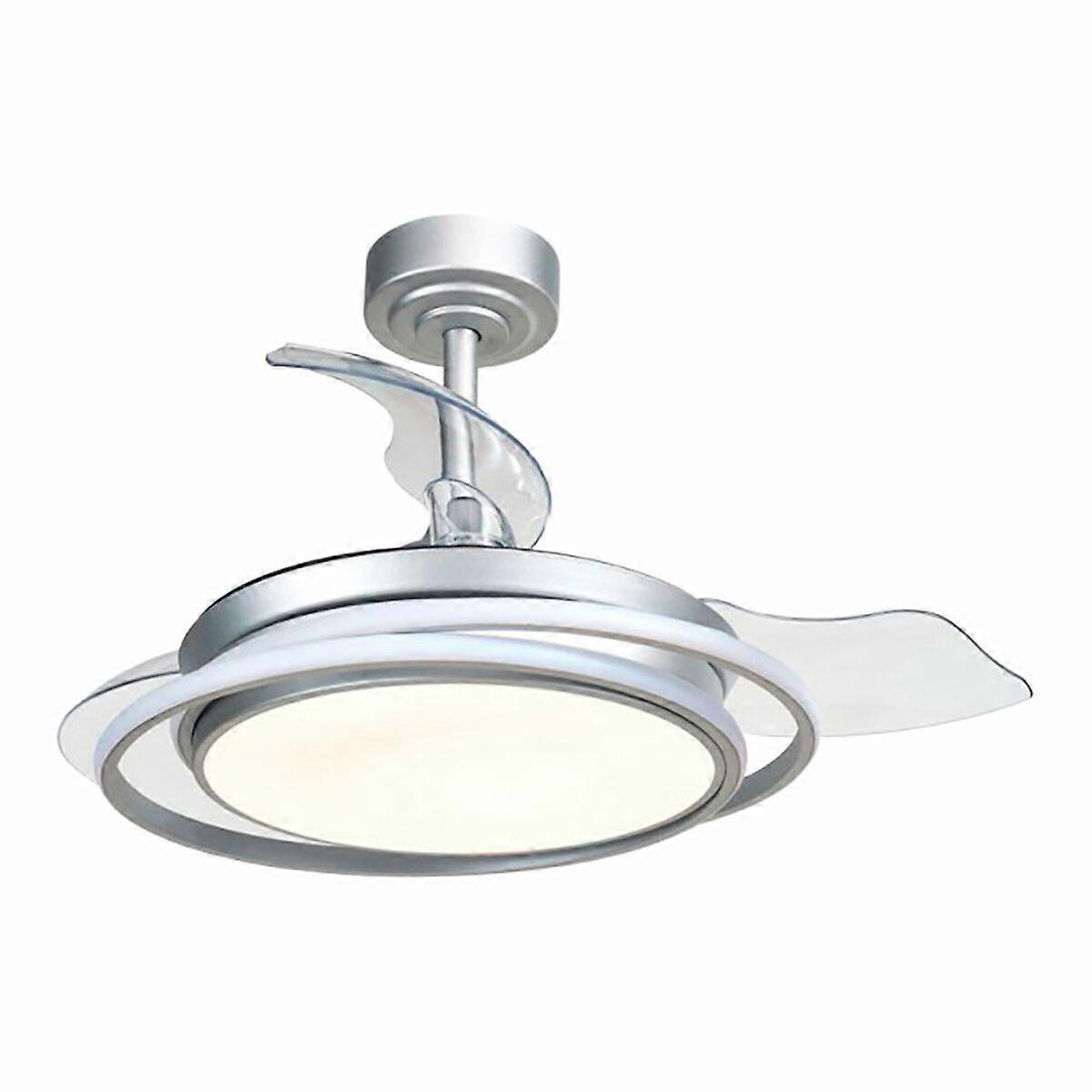 Ceiling Fan CristalRecord Silver 40 W Ø 40 cm