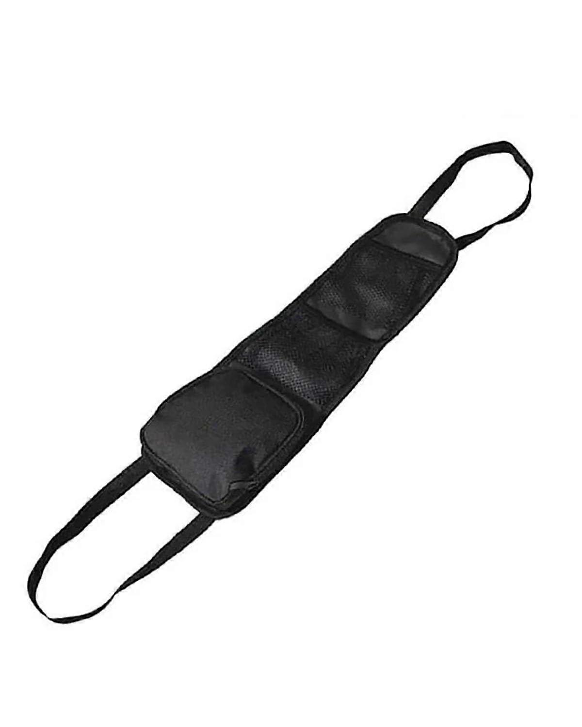 Storage Net Multifunctional Car Organizer Zippered Mesh Pocket Elastic Mesh Bag For Car Side Storage