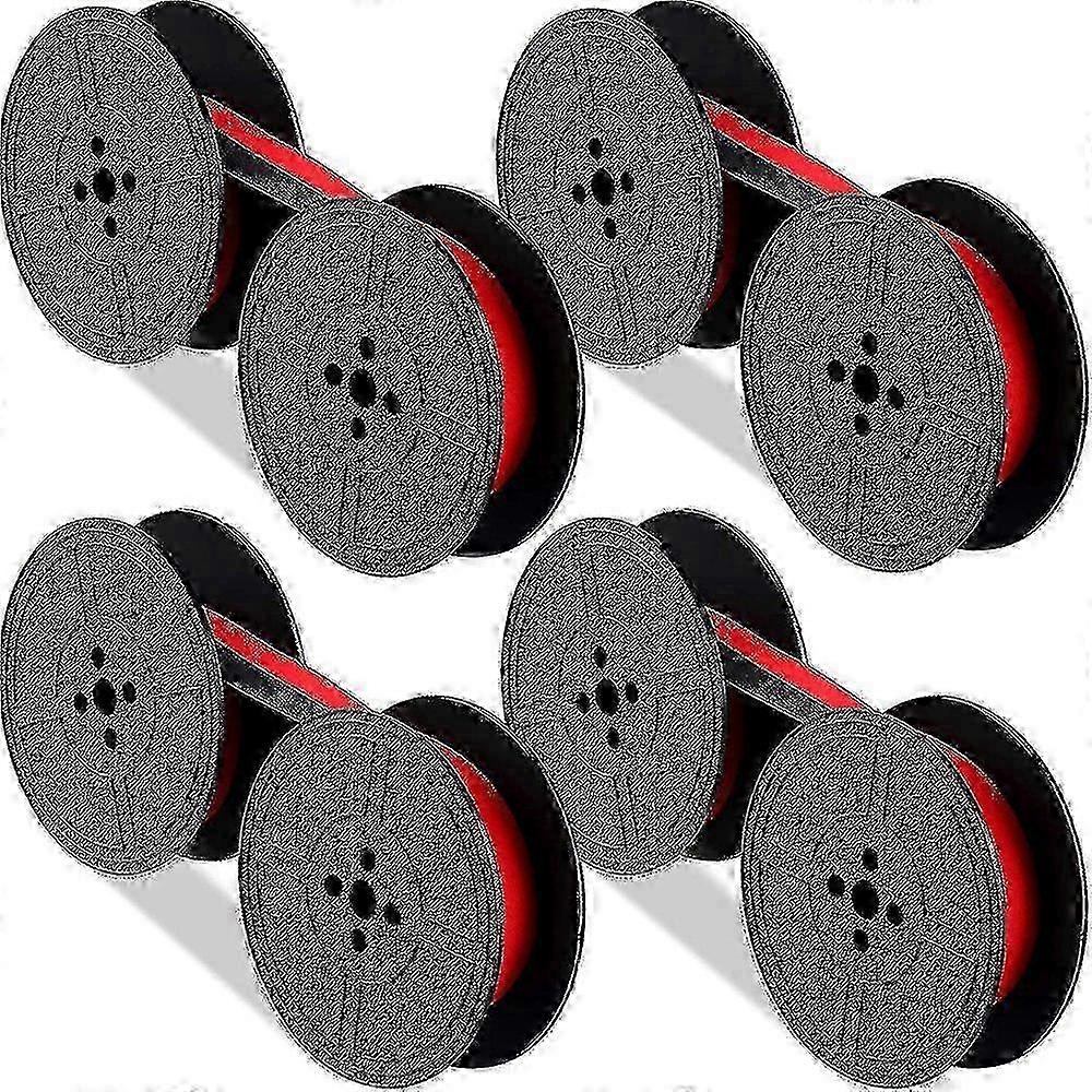 Typewriter Ribbon Ink Replacement Part 4 Pack - Twin Spool Typewriter Ribbon for Typewriter Edition 0617