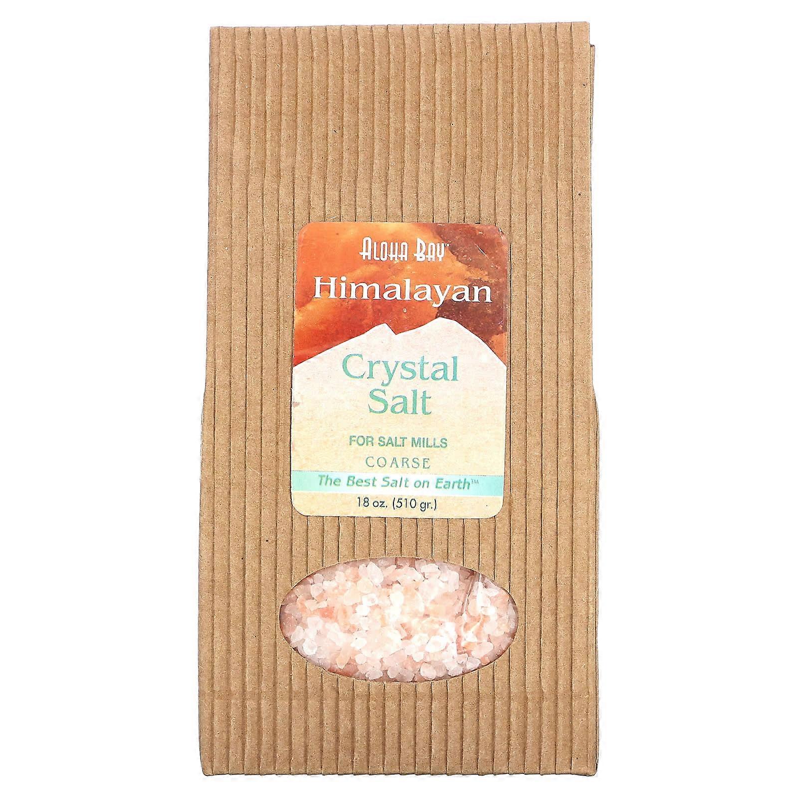 Himalayan Crystal Salt, Coarse, 18 oz (510 g)