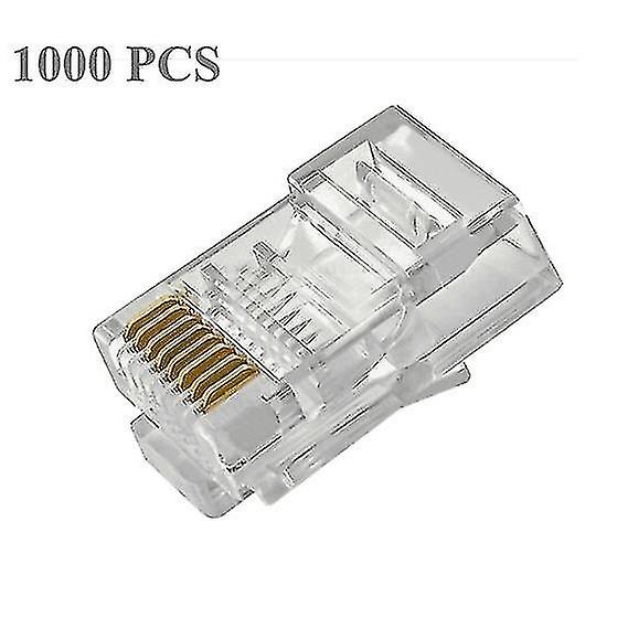 Computer Accessory Sets 1000pcs Rj45 Connector Modular Plug Normal Quality