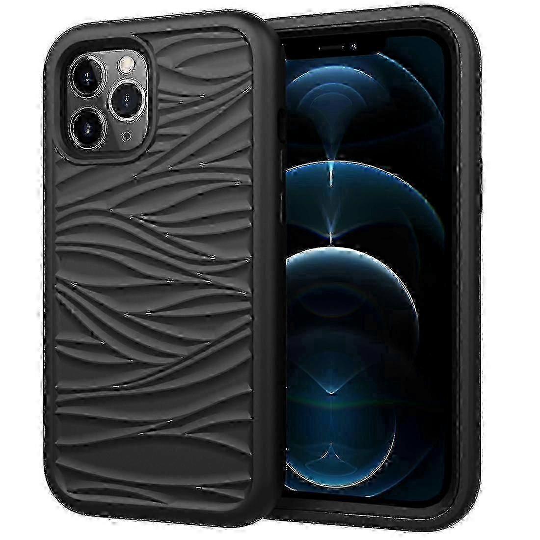 For Iphone 12 Pro Max Silicone+pc Case For Iphone 12 Pro Max Hr