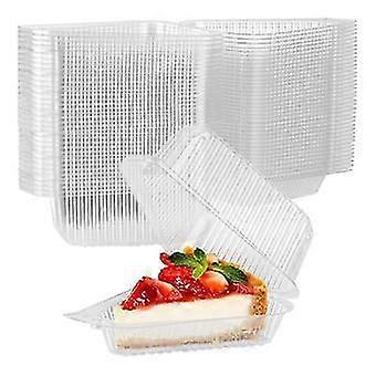 100Pcs Triangle Cheesecake Boxes Cake Box Triangle Pie Holders Cake Boxes for Bakery Party Wedding
