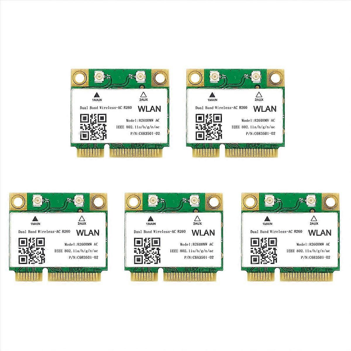 1200Mbps Network Card Mini Pci-E Card Wifi Card for Laptop/Computers