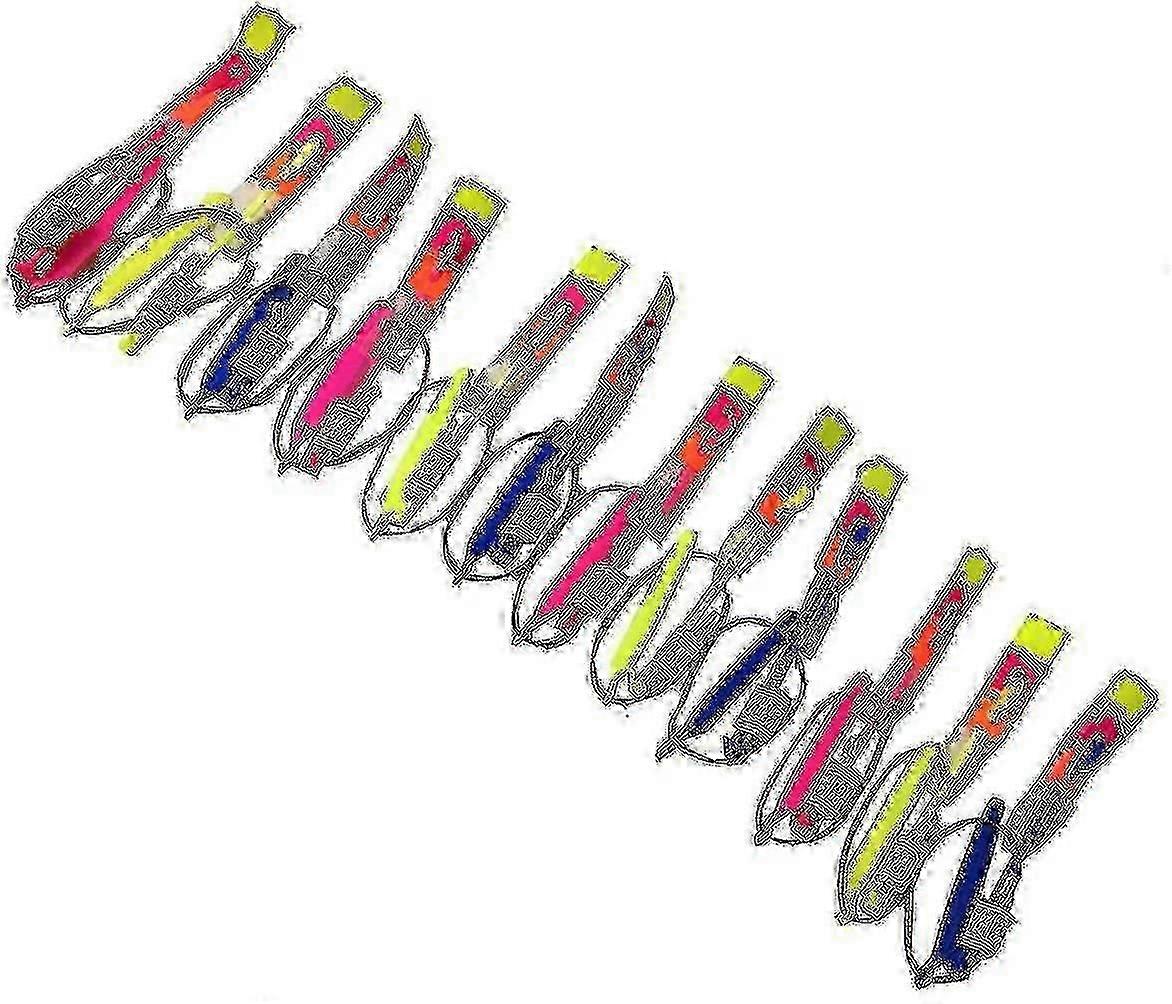 48pc LED Light Arrow Rocket Helicopter Flying Toy - Party Fun Gift Elastic