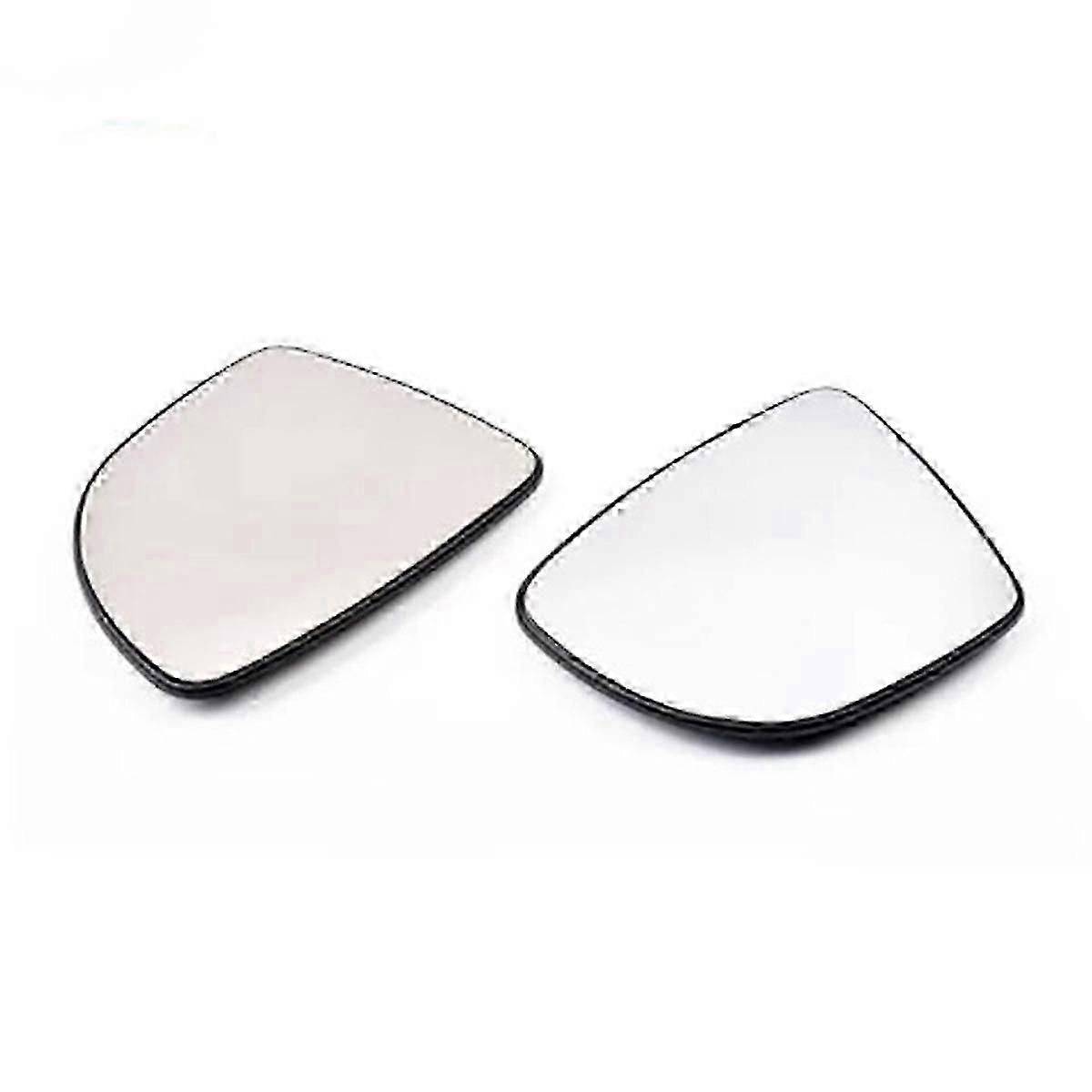 1Pair Car Rearview Mirror Heated Lens for Micra Leaf 2018-2020 Outside Reflector Side Mirror Lens