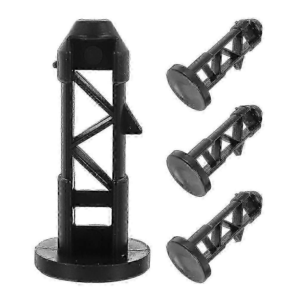 4pcs Trash Can Latches Outdoor Garbage Cans Spare Hinge Pins Bin Lid Latches