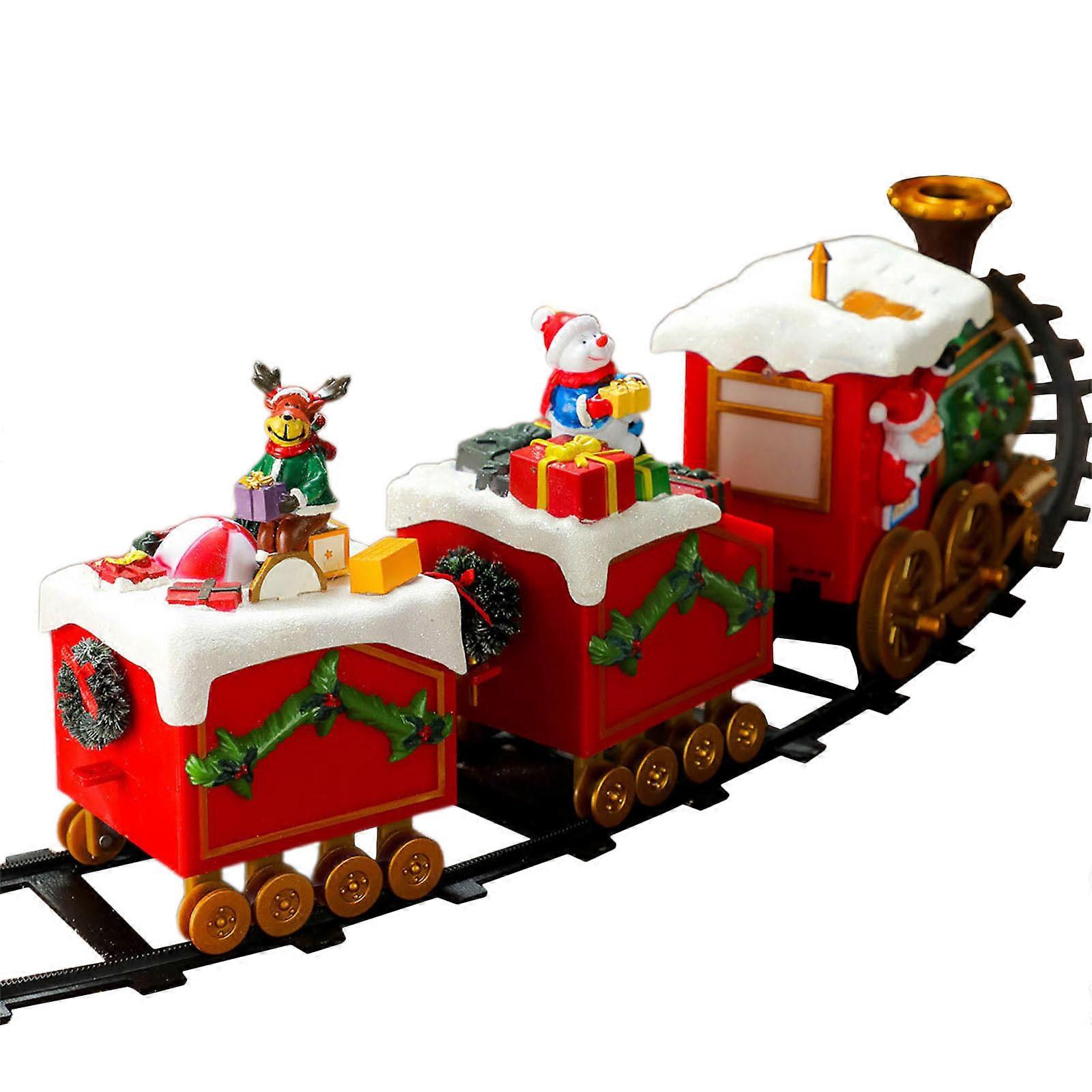 Tren de Navidad para decoración navideña, multicolor.