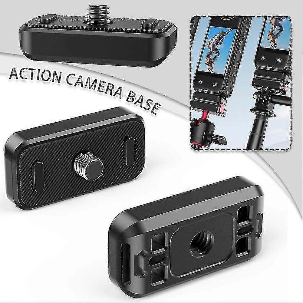 For insta360 X4 Camera Stand Vertical Base Holder Mount Support Screw Socket