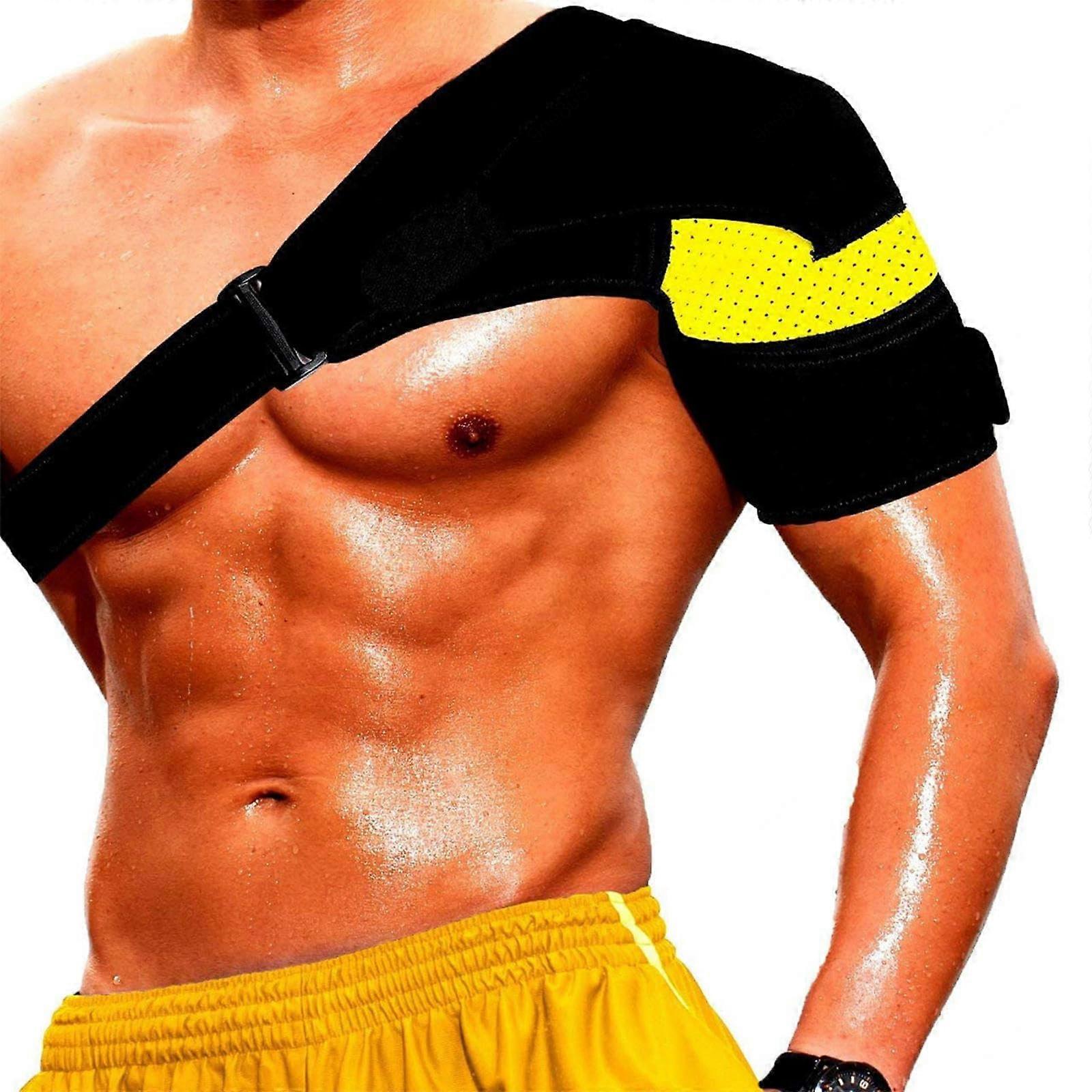 Compression Shoulder Brace Unisex Neoprene Rotator Cuff Support For Pain Relief And Injury Prevention Ref: 1424