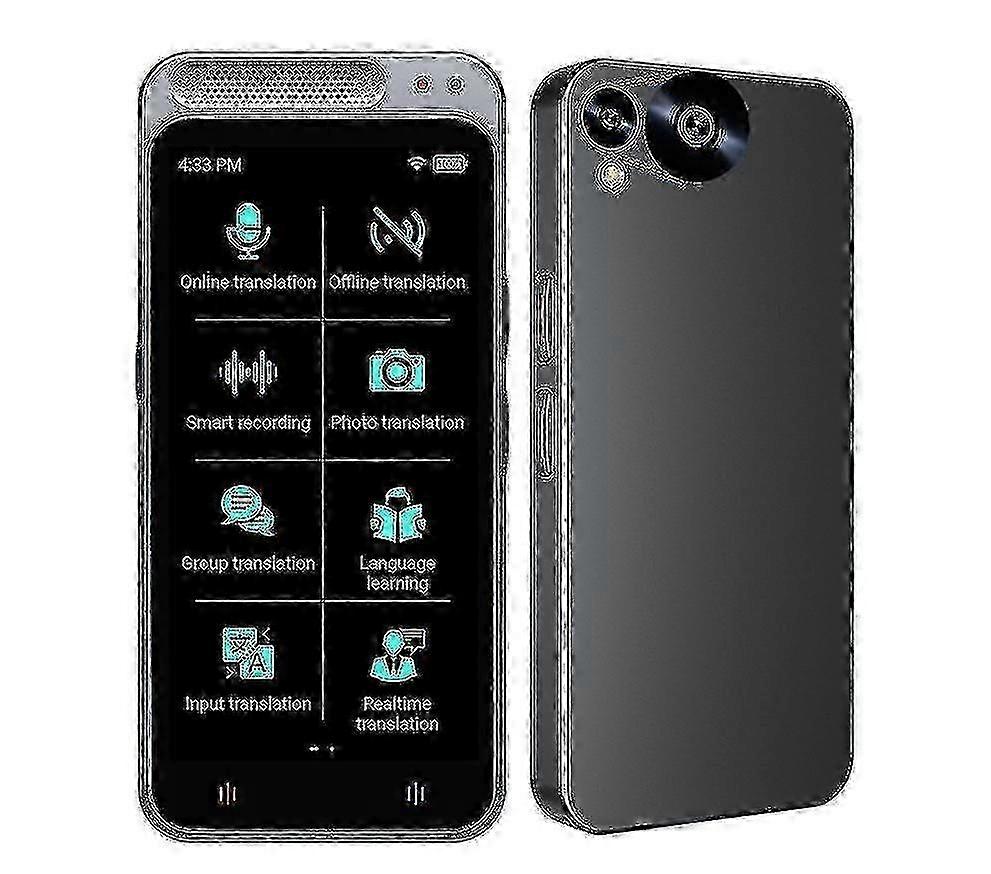 AI Intelligent Voice Translator - 138 Languages Simultaneous Translation Machine with Photo Support