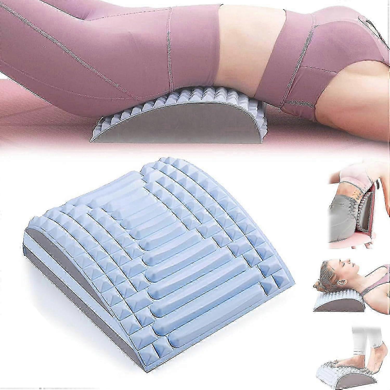 Improved Back Support Pillow for Pain Relief and Posture Correction