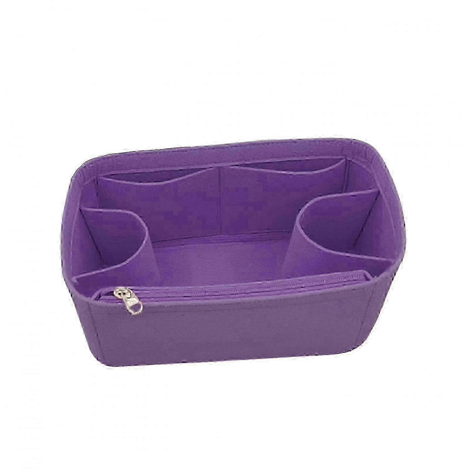 Medium Size Shopping and Travel Organizer Insert Bag for Felt Wallets