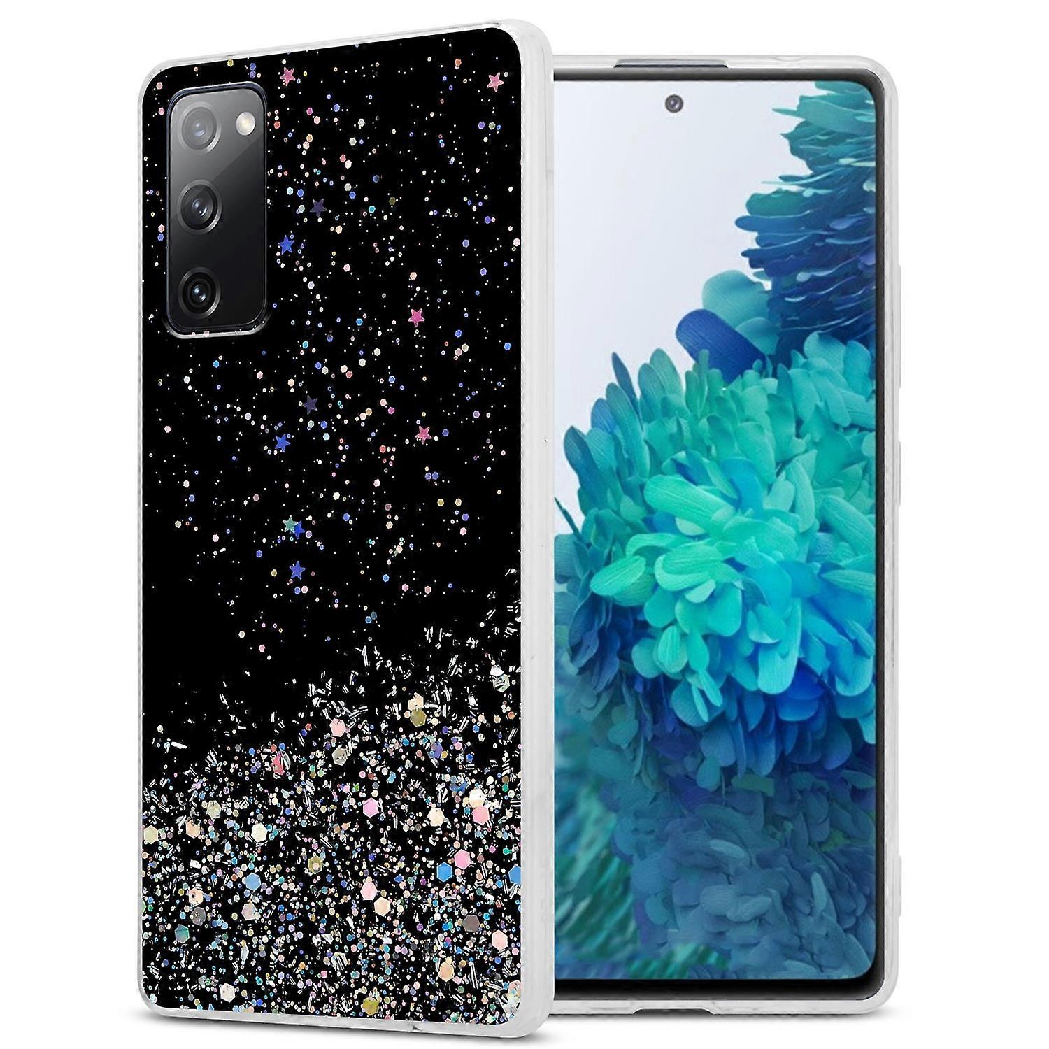 Samsung Galaxy S20 FE Προστατευτική Θήκη TPU - Διάφανη με Glitter