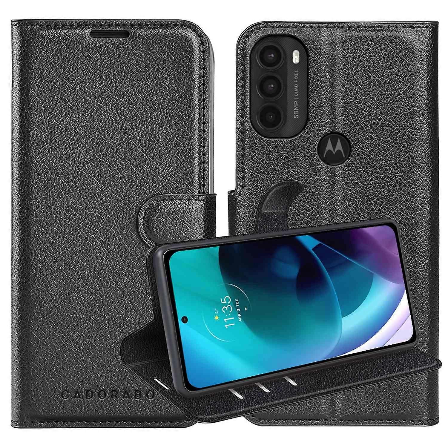 Θήκη Motorola MOTO G71 5G - Προστατευτική θήκη με υποδοχές κάρτας και λειτουργία βάσης