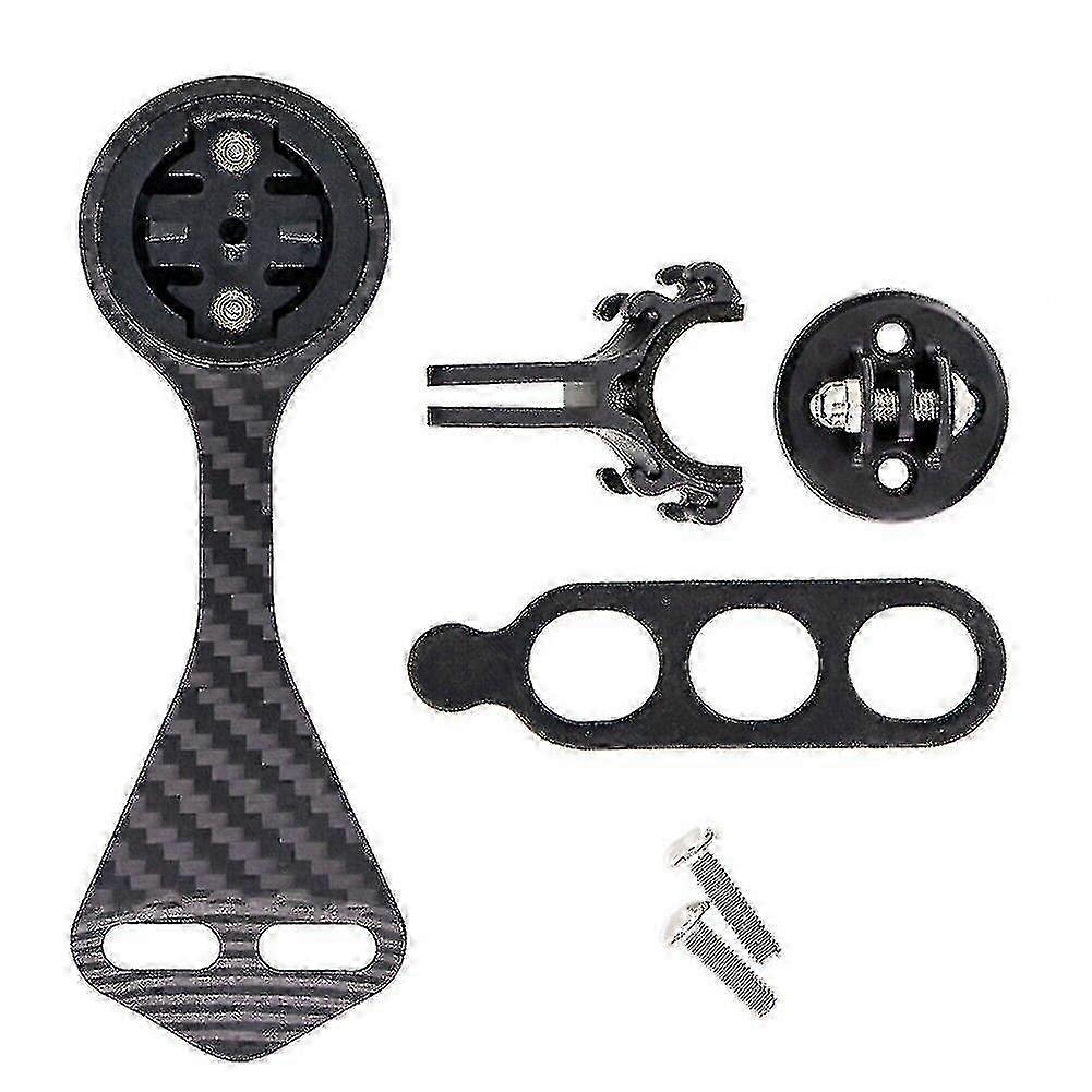 Road Bikes Bicycles Handlebar Computer Odometer Mount For F12 F Most For Garmin(black)(4pcs)-Yvan SZRH