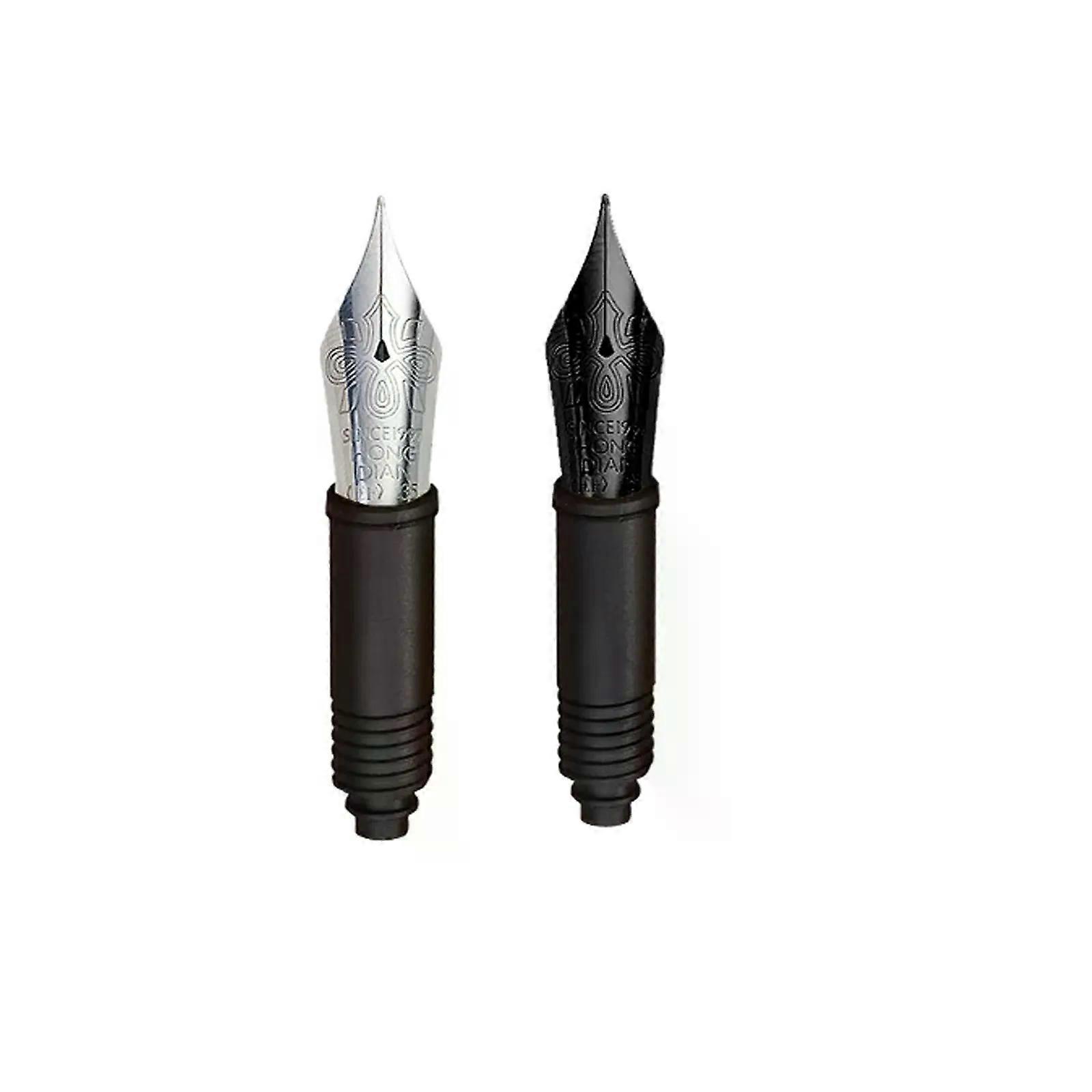 HongDian No35 Soft Nib EF F M Assembly Converter/Piston Version OEM Fountain Pen Nib Unit for Calligraphy & Writing Stationery