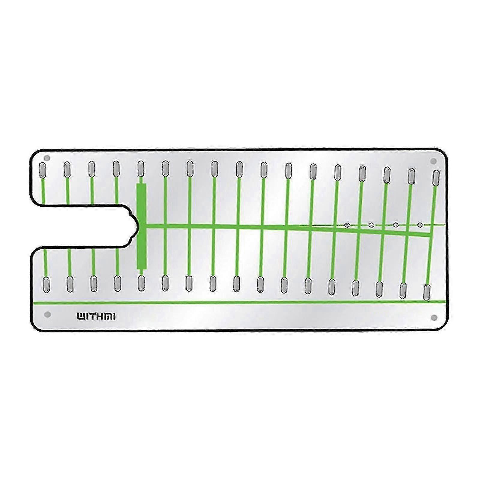 Golf Putting Alignment Mirror Exercise Training Aid Teaching Equipment Pose Corrector For Office In