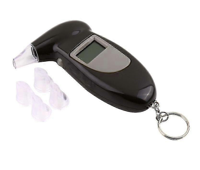 Professional Digital Alcohol Tester Breathalyzer Analyzer Detector