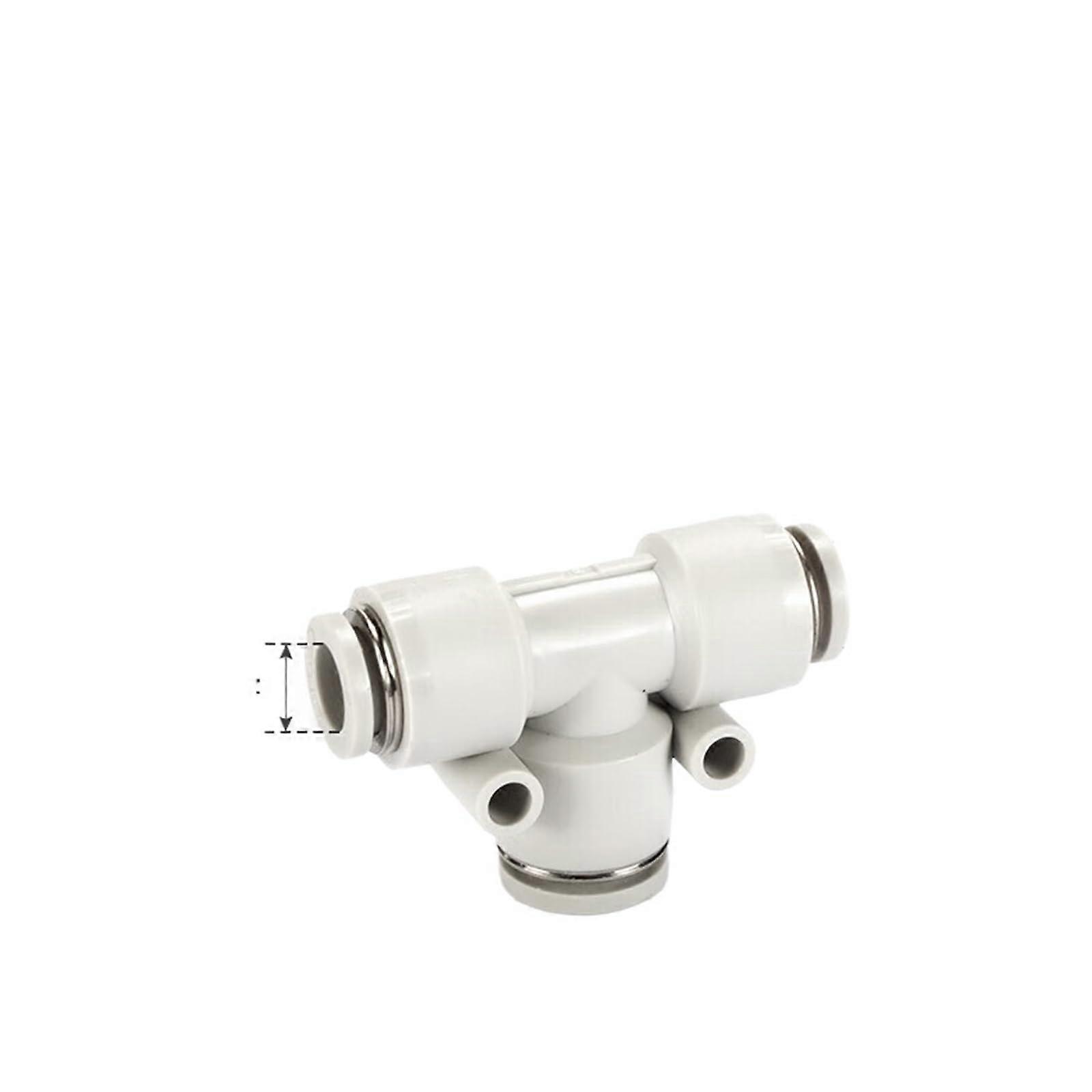 Reducing QuickChange Connector TJoint Model 10mm8mm Pipe Size, Compatible With 10mm And 8mm Pipes