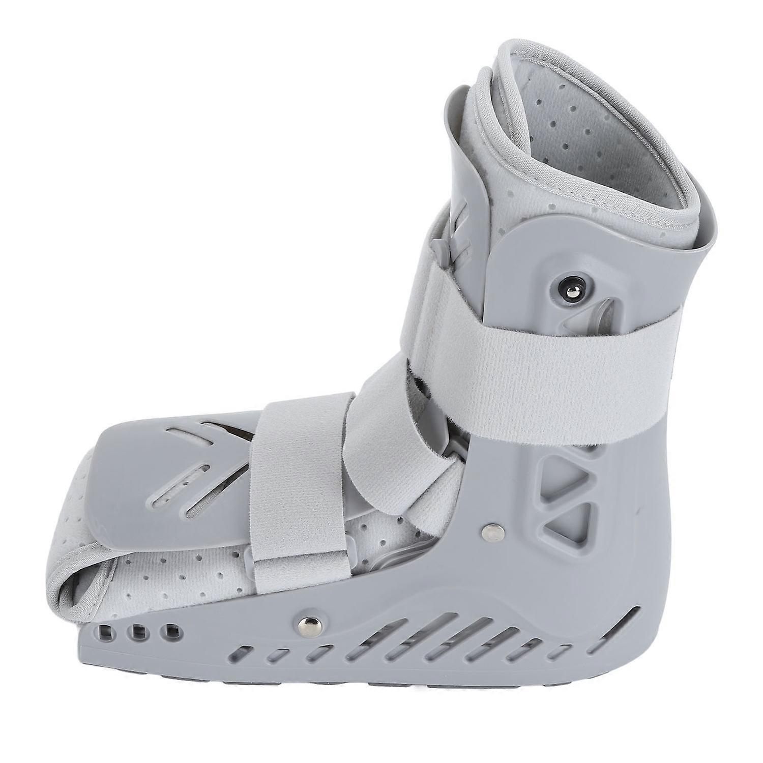 Walking Boot with Air Pump Fully Wrap Stable Support Soft Comfortable for Sprained Ankle Broken Foot