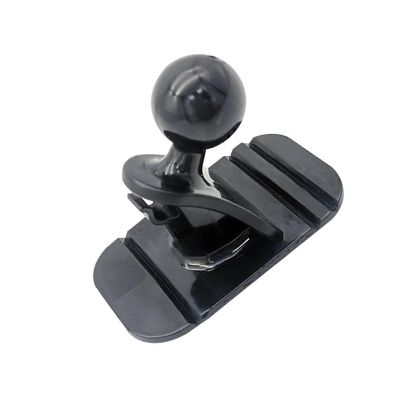 Adhesive Base 17mm Ball Joint Phone Holder Adapter For Car Dashboard Dashboard Office Desk Secure Stability Multicolor