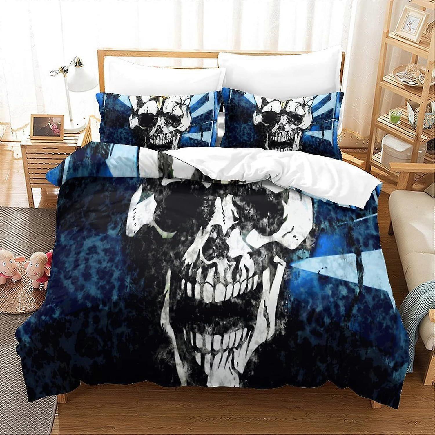 JoJo's Bizarre Adventure Duvet Cover Sets Cama Infantil Leve Soft E Respirável Impressão 3D Capa de Colcha Leve com Fronha para Crianças T