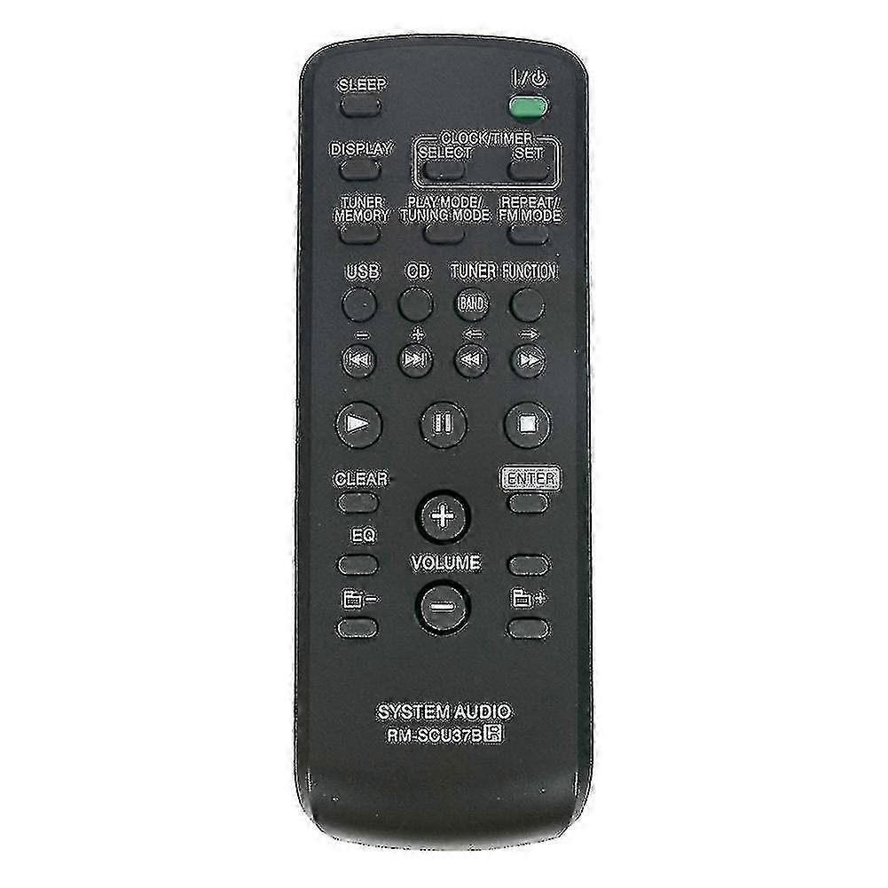 استبدال جهاز التحكم عن بعد -scu37b لنظام مكون هاي فاي صغير -sh2000 -sh2000 -bx3 -bx30r Hcd-cbx3 Mhc-ex600