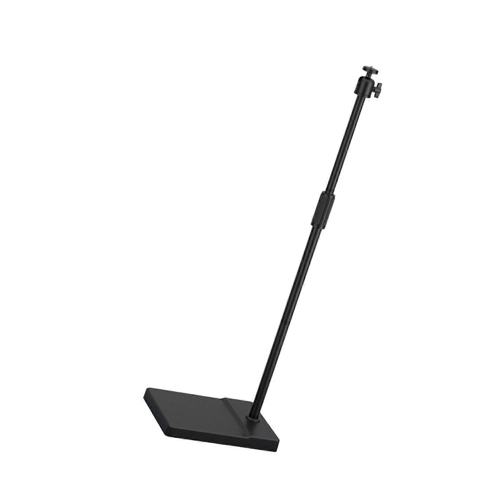 Adjustable Projector Stand Universal Compatibility Telescoping Height 28CM Base Tool Less Assembly Metal Frame Multicolor