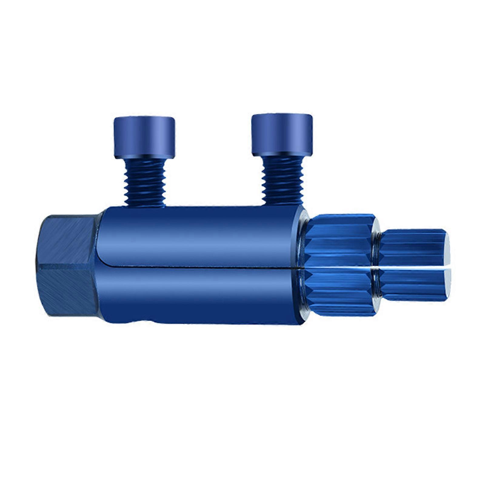 Broken Pipe Thread Extractor for 1/2 3/4inch Pipe Thread Removal Tool for Broken Thread Faucets Angle Valves Repair Multicolor