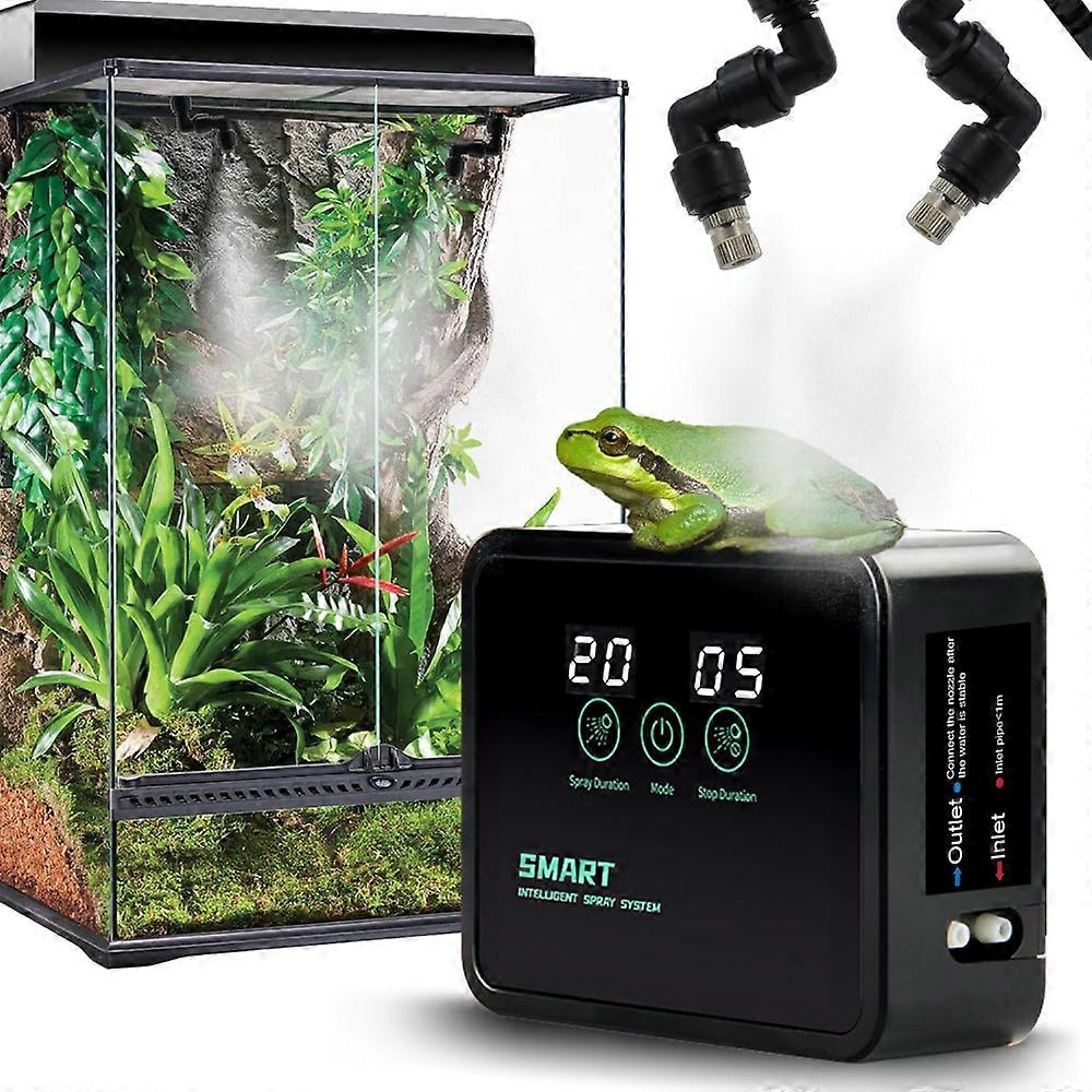 Water Timers Intelligent Fogger Terrariums Humidifier Electronic Timer Automatic Mist Rainforest Timing Spray System Kit Control Sprinkler-Good